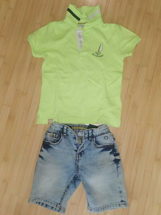 Ризка и блуза Майорал, шорти 4-5г