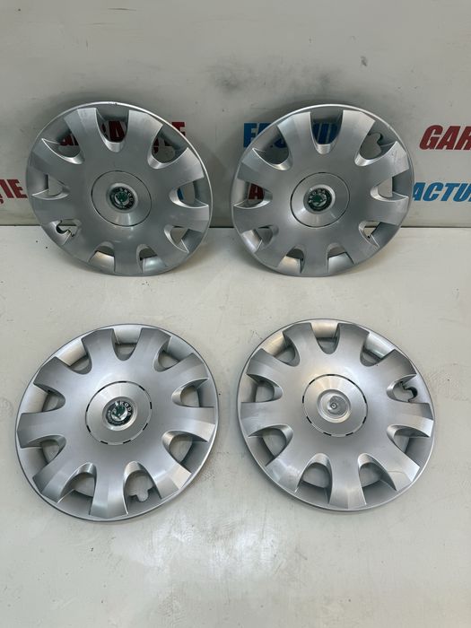Capace jante roti tabla R16 Skoda Octavia 2 Fabia 2 1Z0 601 147 A
