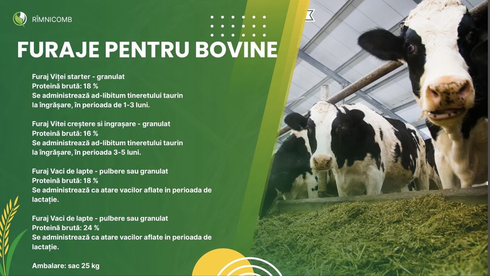 Furaje pentru păsări si animale Rimnicomb