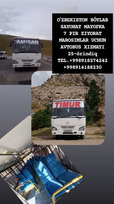 Avtobus xizmati 24/7