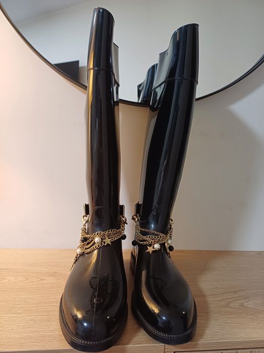 Гумени ботуши MOSCHINO