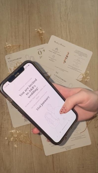 Invitatii nunta si marturii