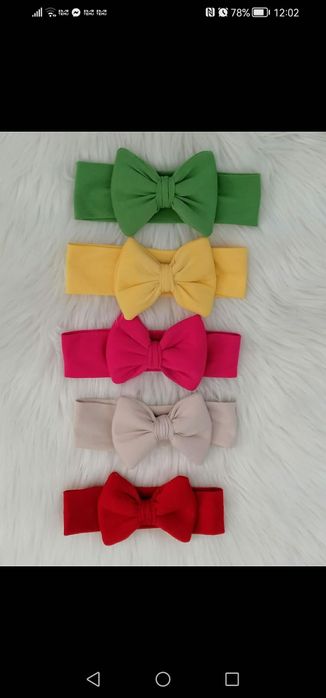 5 броя лента за глава в цветове по ваш избор