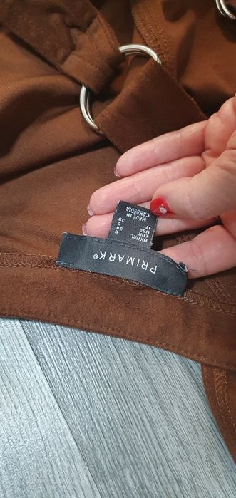 Пола гащеризон от велур Primark XS