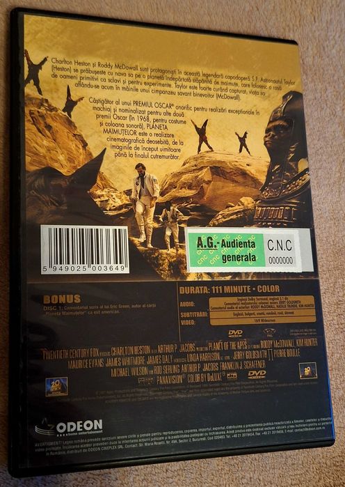 Planet of the Apes (1968) - Special Edition DVD
