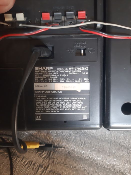 SHARP магнитофони б/у сотилади