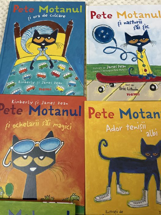 Pete Motanul, carticele