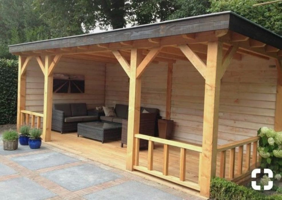 Vând și facem foișoare terase și magazie de depozitare și alte modele