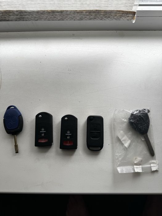 Ключи mersedes,mazda,toyota, ford
