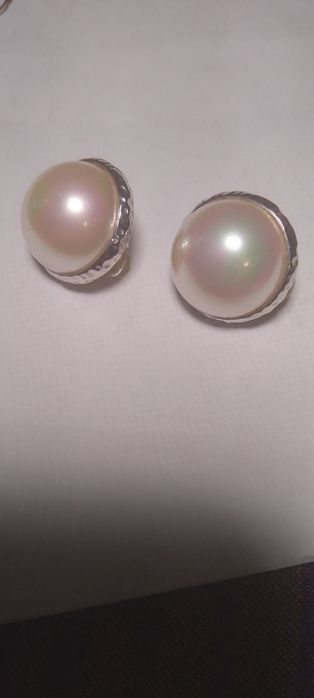 Cercei cu perle naturale
