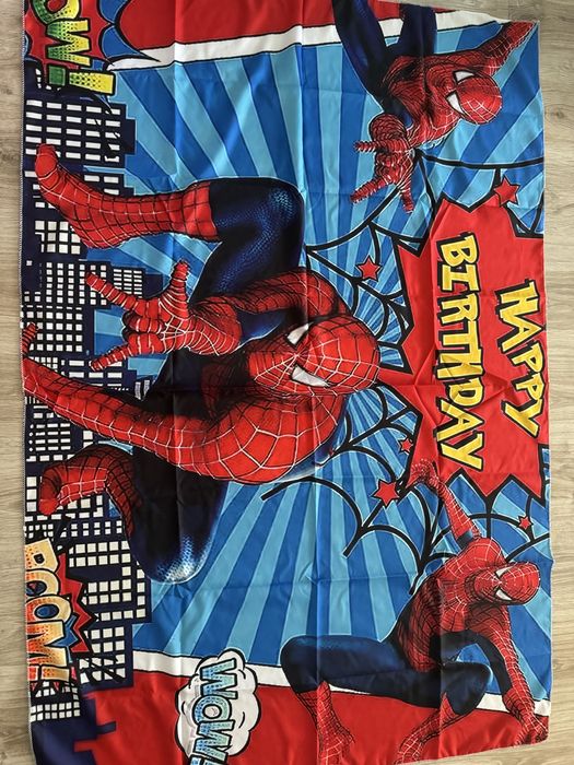 НоВ Винил/ платно за рожден ден Spiderman