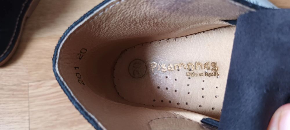 Pantofi piele intoarsa nr 20 made in Spania