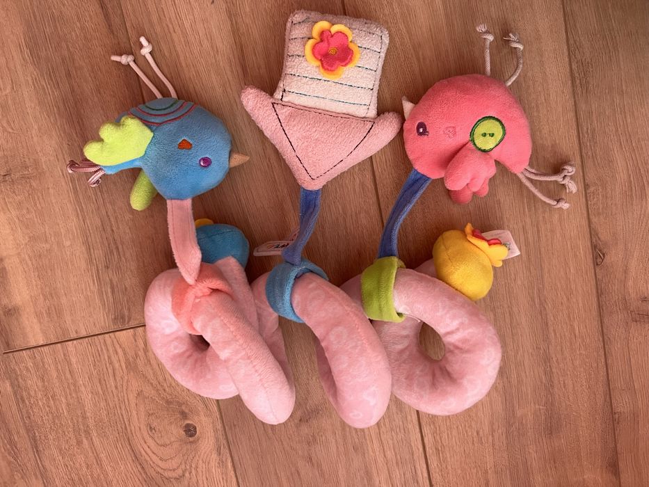 Детска играчка спирала за количката