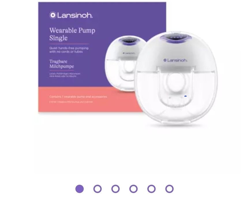 Pompa de sân electrică Hands-Free Lansinoh Wearable – stare foarte bună