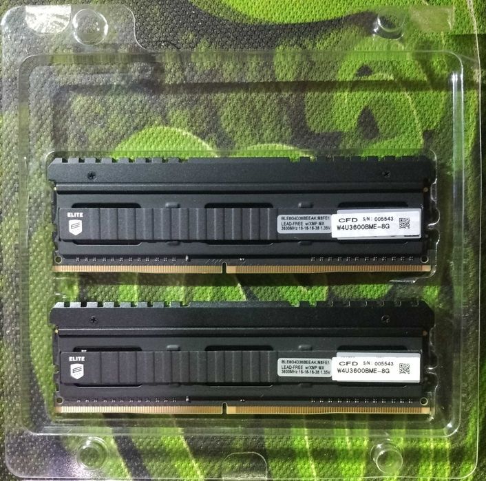 16GB(8GBx2) DDR4 3600mhz Crucial Ballistix Elite