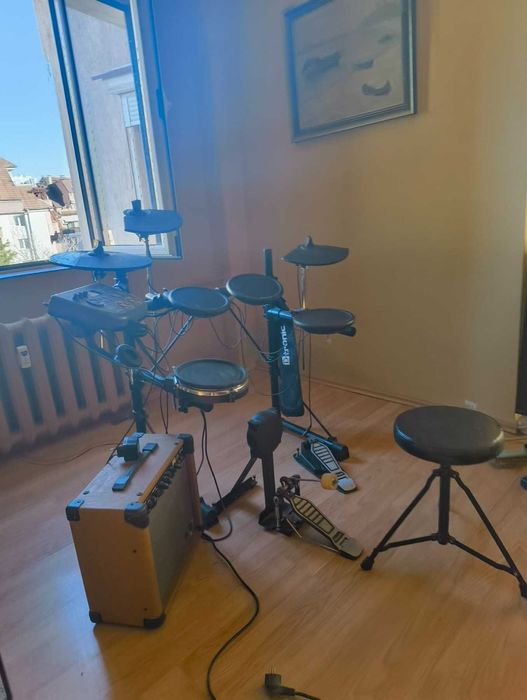 Барабани електрически D-TRONIC E-Drumset Q5 PLUS
