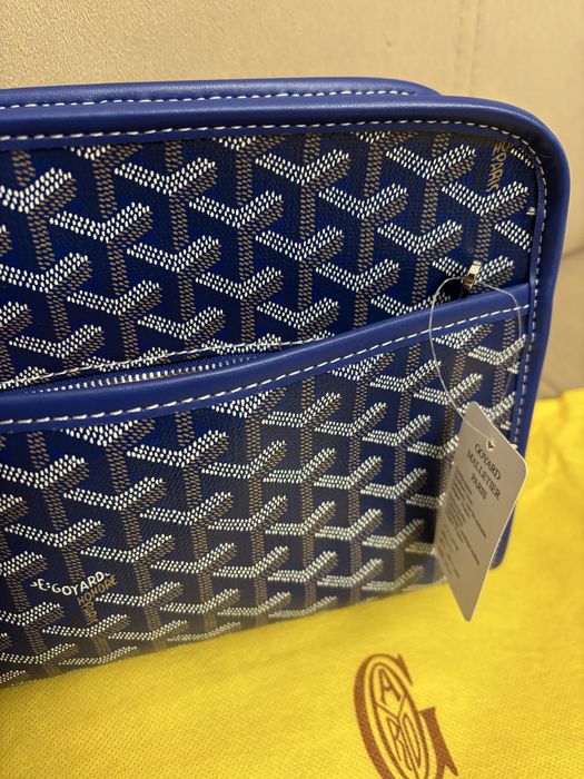 Goyard синя чанта