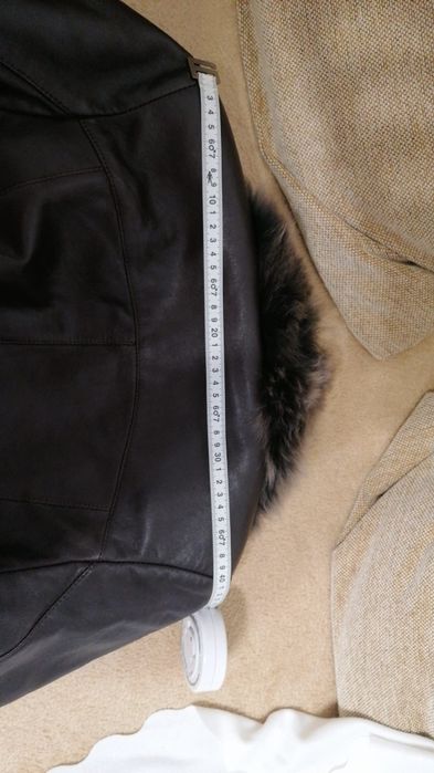 geaca maro piele dama