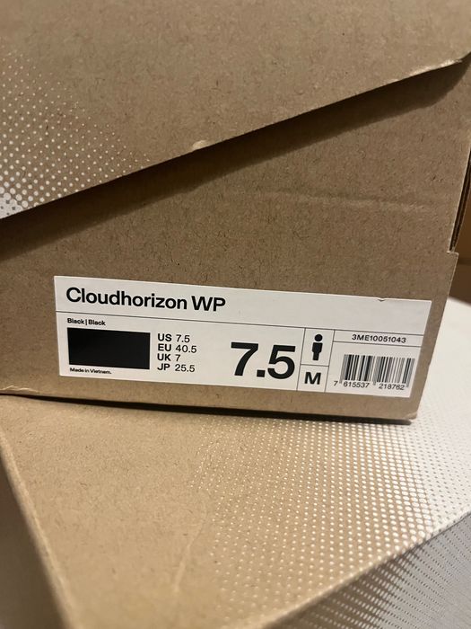 маратонки On running Cloudhorizon Waterproof