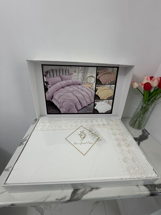 Set Lenjerie Pat bumbac