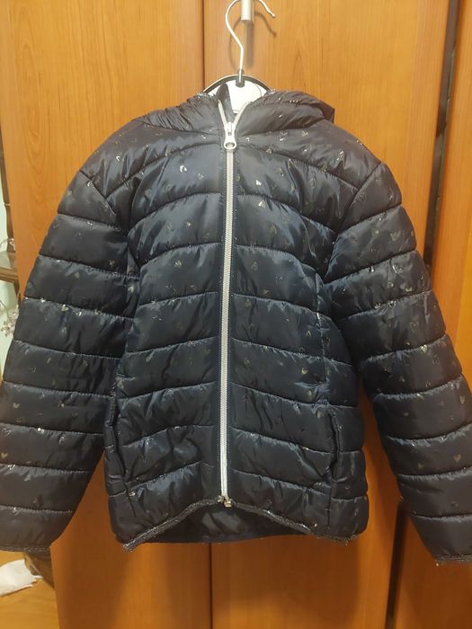 Преходно яке Lupilu 110 см тъмносиньо