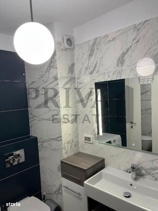 Apartament mobilat 3 camere, 63 mp, 2 balcoane, parcare boxa, Torontal