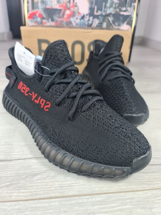 Adidas-Yeezy-Boost-350-Bred-Transport-Gratuit-Breloc-LV+Parfum-Cadou