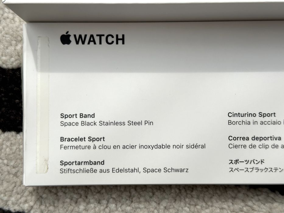 Apple Watch Series 5 | 44 mm | Space Gray | Sports Band Space Black | ПЕРФЕКТЕН | ПЪЛЕН КОМПЛЕКТ