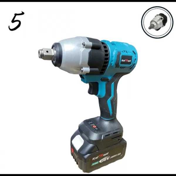 5в1  комплект-сменяеми глави винтовер гайков. саб. трион резачка флекс