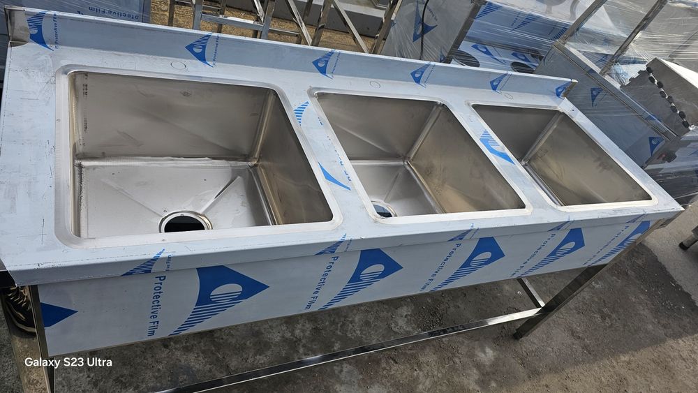 Мойка 3х 1600х600х850