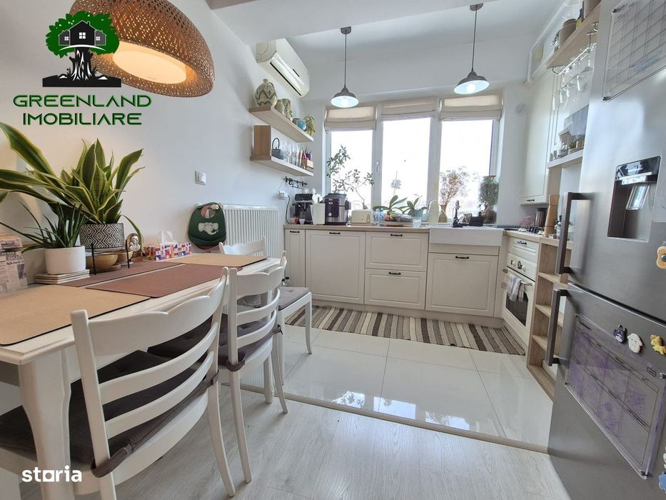 Apartament 3 camere, mobilat, etaj 4/8, BLOC NOU, Palas