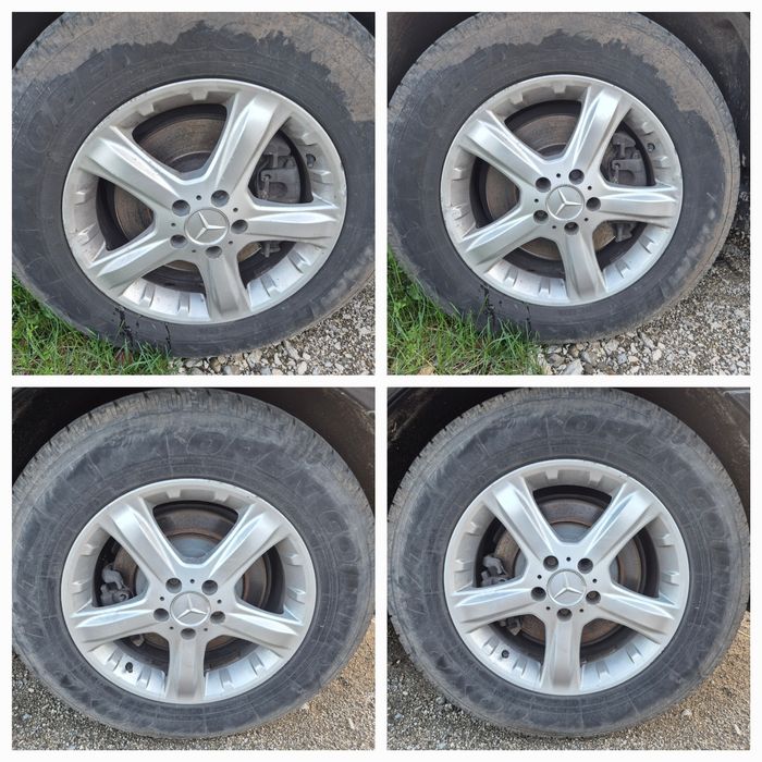 5х112/17 с гуми Мерцедес ML w164 w163 5x112/17 Мерцедес МЛ