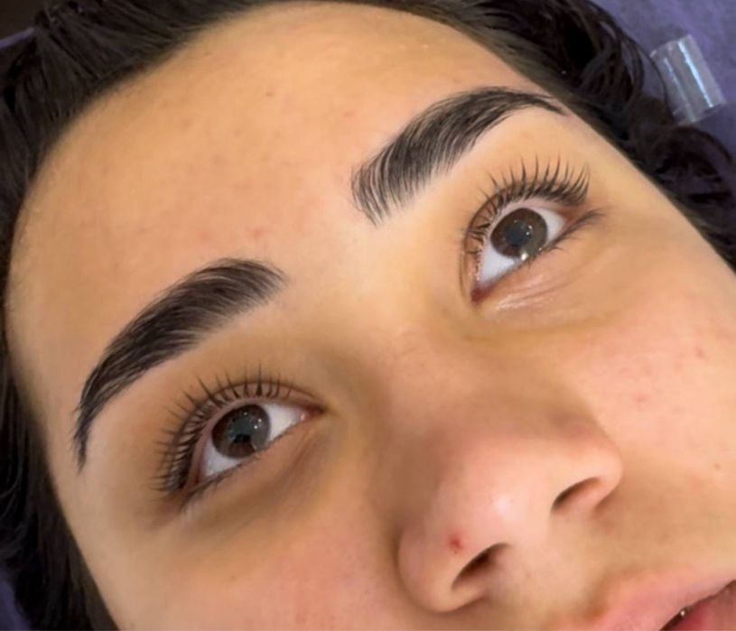 Ламининация . Поркамка . Ботекс . Бровей и ресниц