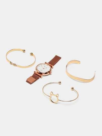Часы и браслеты подарочный набор