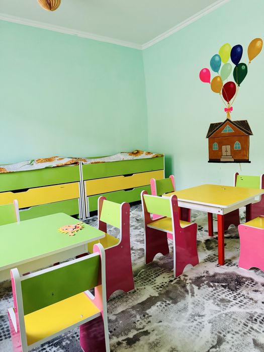 Яшнобод туманида Олмос Болалар богчаси