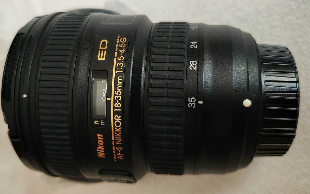 Vand obiectiv ireprosabil Nikon 18-35mm F3.5-4.5G ED