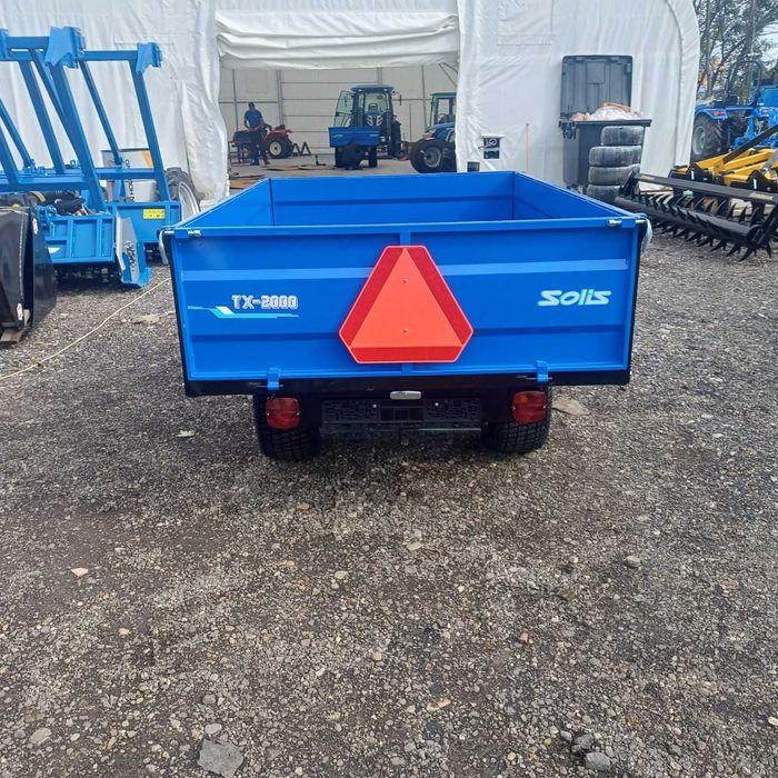 Remorca agricola solis 2 tone cu basculare