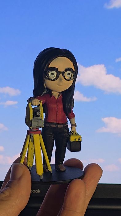 Cadou Personalizat: Figurină Unicată 3D perfecte pentru zi de naștere, aniversare, botez, nuntă, Crăciun, secret Santa