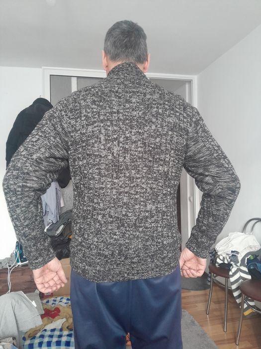 Pulovăr cardigan bărbați nou xl