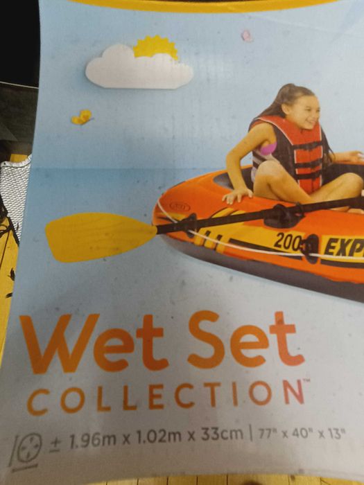 Надуваема лодка INTEX EXPLORER PRO