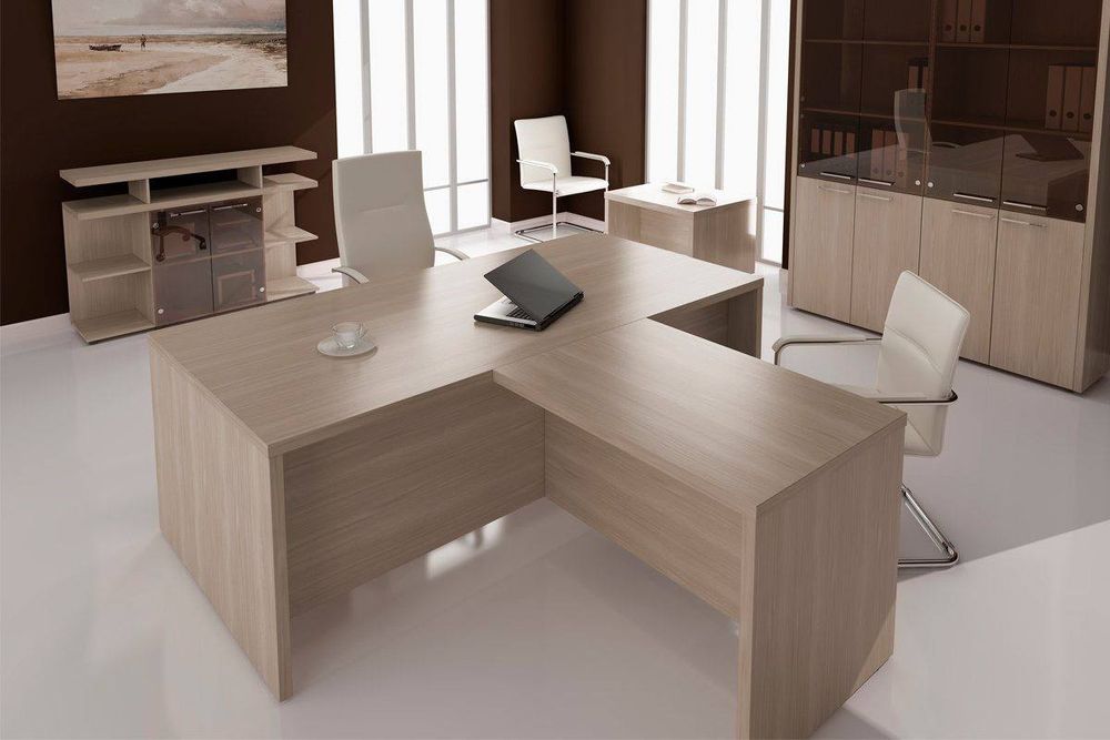 Комплект офисный мебель (Офисный стол руководителя)