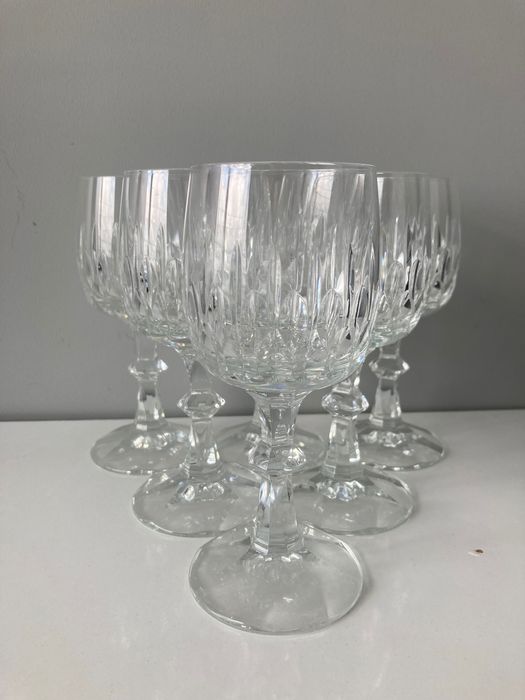Vintage Schott-Zweisel Tango Crystal wine glasses / Масивен кристал