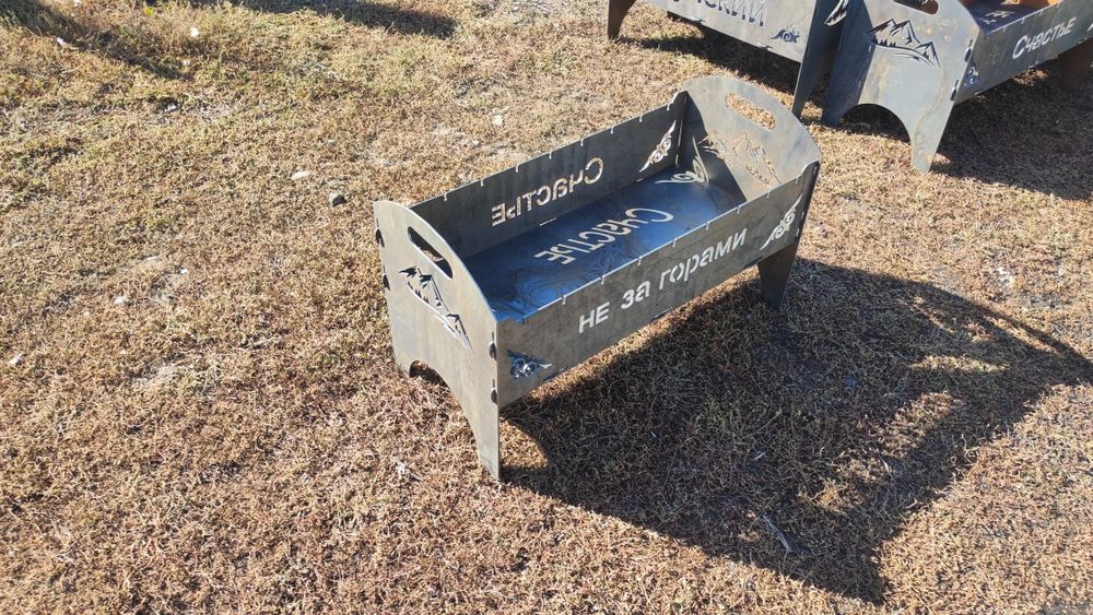 Печ под казан - мангал