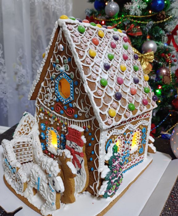 Пряничные домики съедобные