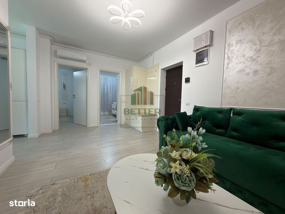 Apartament de vanzare 3 camere - mobilat și utilat ,Popesti Leordeni