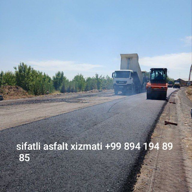 Sifatli asfalt xizmati