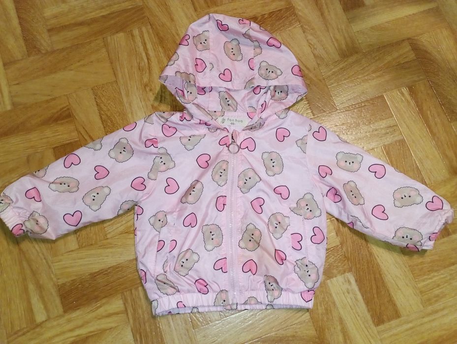 Ветровка дождевик для девочки