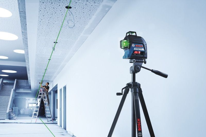 BOSCH original лазерный невилир GLL 3-80