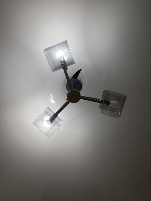 2 шт люстры с 3 лампами