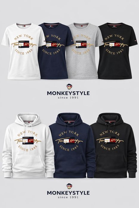 Мъжки и дамски тениски Tommy Hilfiger – нови модели